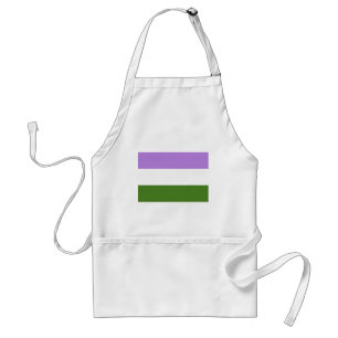 TABLIER DRAPEAU OFFICIEL GENDERQUEER FIDE
