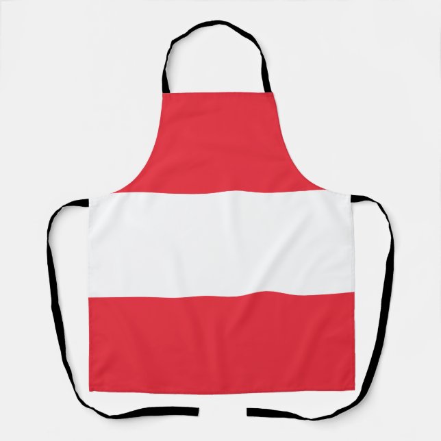 Tablier Drapeau patriotique autrichien (Recto)