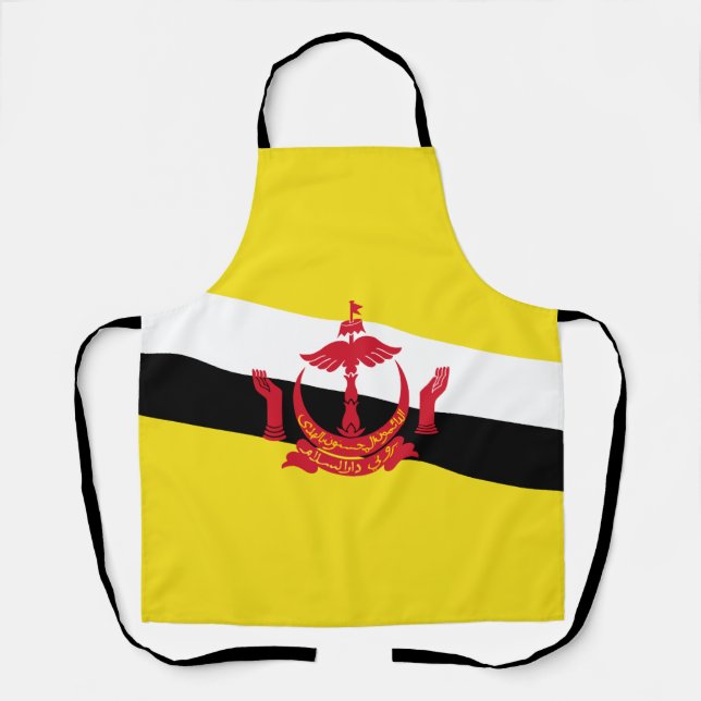 Tablier Drapeau patriotique de Brunei (Recto)