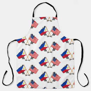 Tablier Drapeau philippin américain Patrimoine philippin V