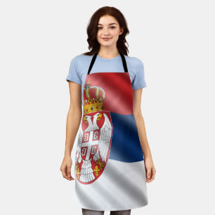 Tablier Drapeau serbe