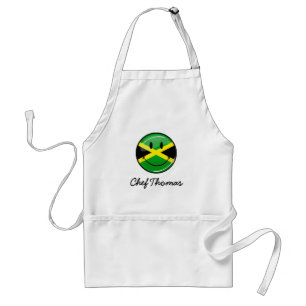Tablier Drapeau souriant jamaïcain