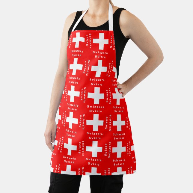 Tablier Drapeau suisse Suisse Schweiz Svizzera (Insitu)