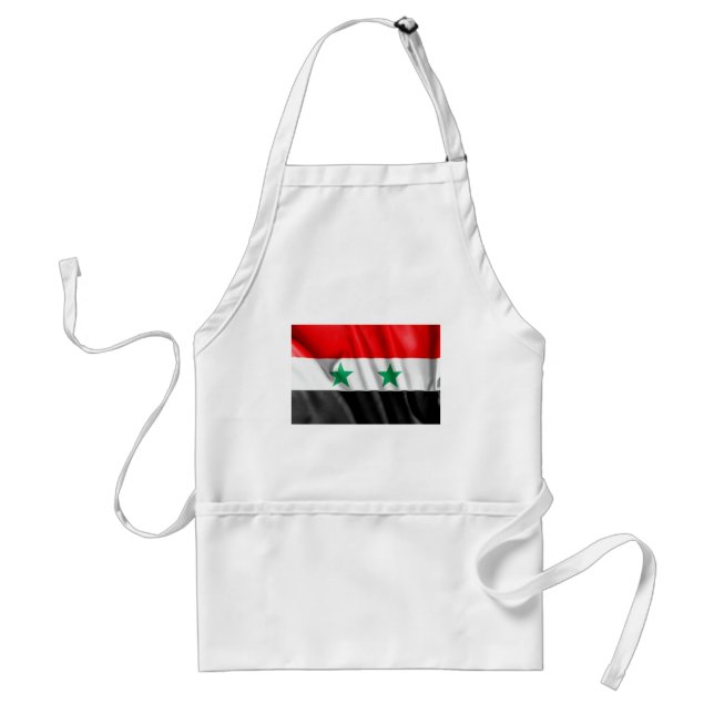 Tablier Drapeau syrien (Devant)