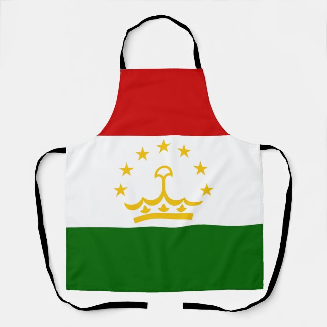 Tablier Drapeau Tadjikistan (Recto)