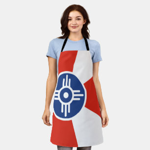 Tablier Drapeau urbain de Wichita (Kansas) Apron