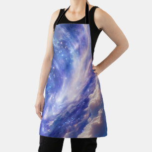 Tablier Dreamscape cosmique : Nebula scintillante et nuit 