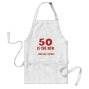 Tablier Drôle 50e anniversaire Gag Cadeaux