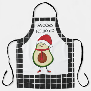 Tablier Drôle cadeau de Noël pour lui Avocado