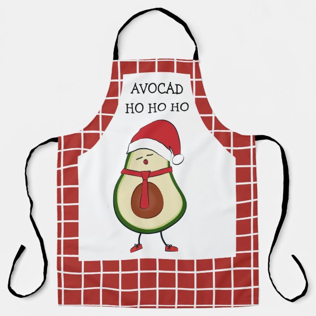 Tablier Drôle cadeau de vacances pour lui Avocado Apron (Recto)