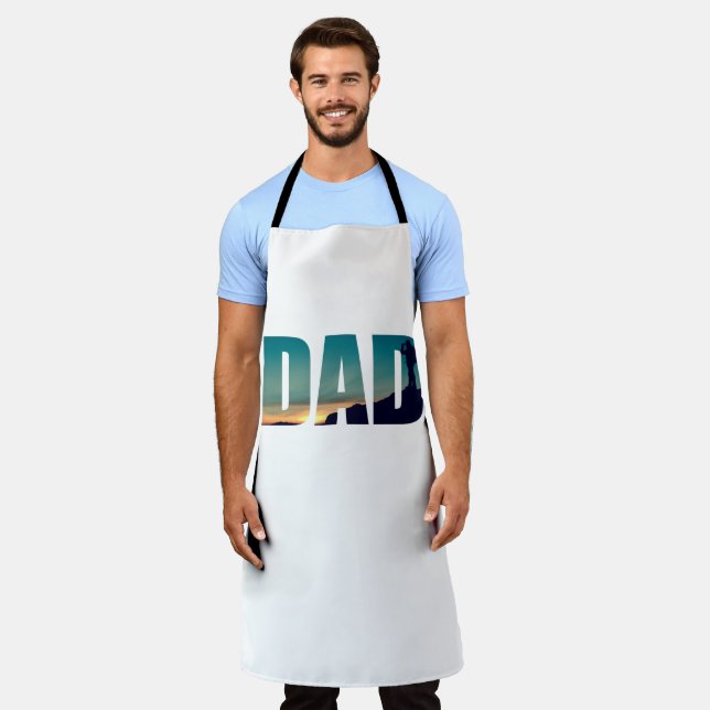Tablier Drôle camping camper randonnée hiker papa (Porté)