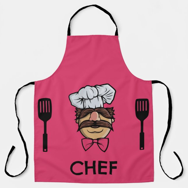 Tablier Drôle Chef suédois (Recto)