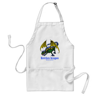 Tablier drôle de dragon de cuisine