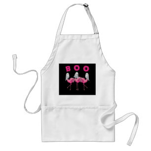 Tablier Drôle Flamant rose fantôme Boo Halloween Costume c