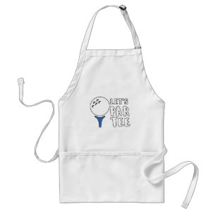 Tablier Drôle Golf Lover Cadeau Let's Par Tee Golf Cadeau