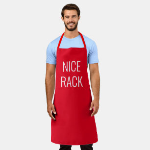 Tablier Drôle Humour Cuisine Nice BBQ en rack, Grilling B