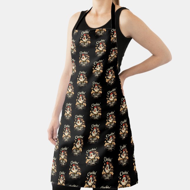 Tablier Drôle Humour de poulet Rustique vie agricole Jeu d (Insitu)