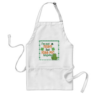 Tablier Drôle Kiss Me I'm Not Irish St Patricks Day