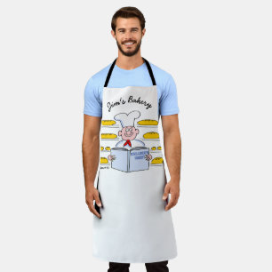 Tablier Drôle Pain Baker Cartoon