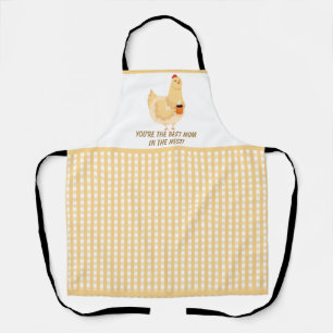 Tablier Drôle poulet Hen Mère Humour ferme maman maman mam