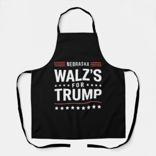 Tablier Drôle Trump Vance Walz's Pour Trump Nebraska