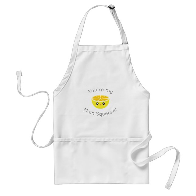 Tablier Drôle, tu es mon Humour principal Squeeze Kawaii L (Devant)