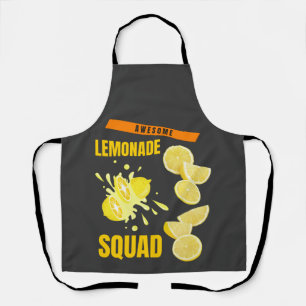 Tablier Drôle Vrai Citron Juice Stand Crew Lemonade Squad