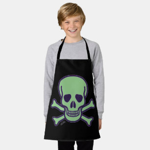 Tablier du chef des garçons du crâne vert