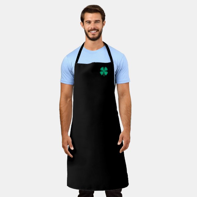 tablier du chef irlandais noir (Porté)