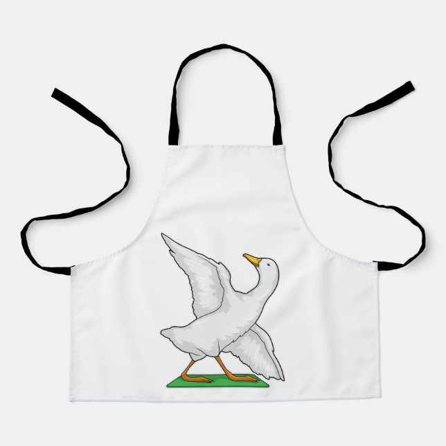 Tablier Duck Yoga Méditation Fitness (Recto)