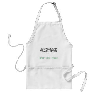Tablier eat onduler and travel often apron