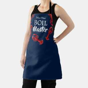 Tablier Ébullition de l'écrevisse Master bleu foncé Person