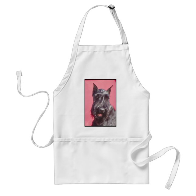 Tablier Écossais Terrier (Devant)