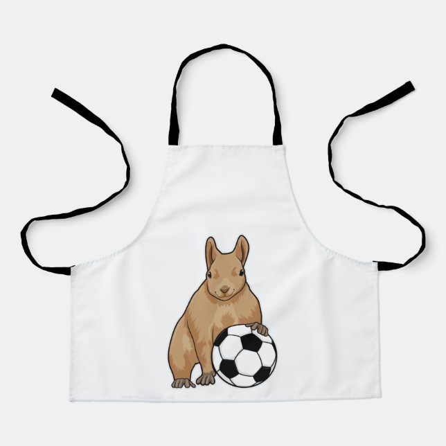 Tablier Écureuil à Soccer Sports (Recto)