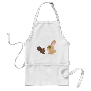 Tablier écureuil+lapin