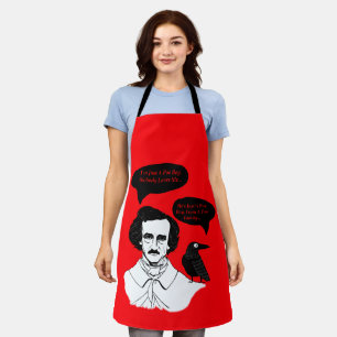 Tablier Edgar Allan Poe Boy et Raven