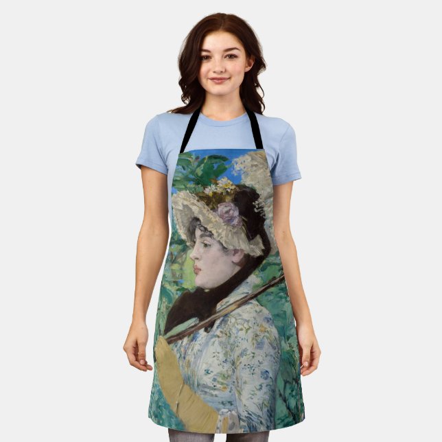 Tablier Edouard Manet - Jeanne / Printemps (Porté)