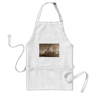 Tablier Effet Papier Sepia Venise Grand Canal