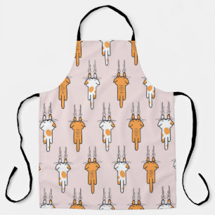 Tablier Égratignure de chat sans couture motif