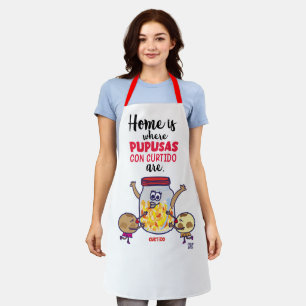 Tablier El Salvador et Pupusas