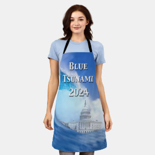 Tablier Élection du tsunami bleu 2024