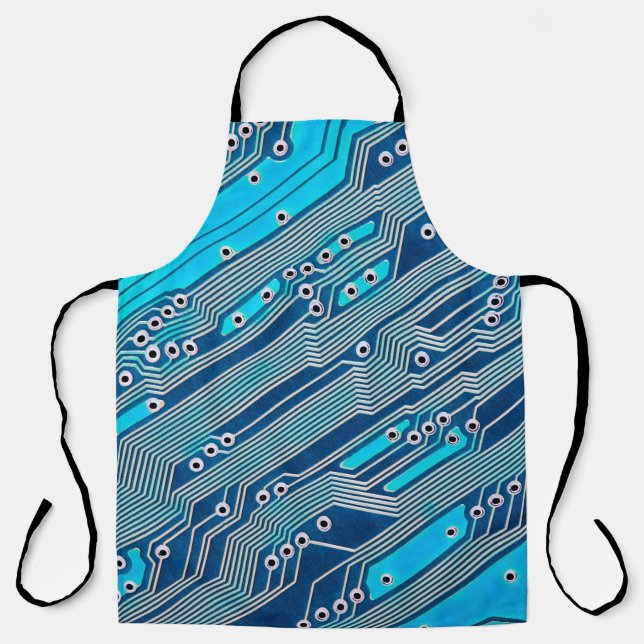 Tablier Electronic circuit board close up. circuit,board,b (Recto)