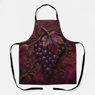 Tablier Élégance du Vignoble Royal