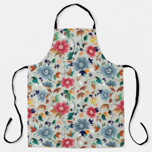 Tablier Élégance fleurit : Floral Vintage Arrière - plan