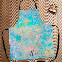 Elégant Coiffeur Opal Stone Hairstyliste Nom