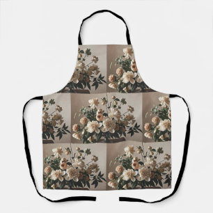 Tablier Élégant floral d'inspiration vintage douce délicat
