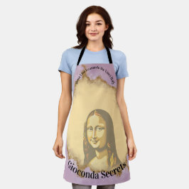 Tablier Elegant Mona Lisa Gioconda Leonardo Da Vinci Art