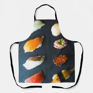 Tablier Elegant Sushi Apron - Japanese Minimalist Style