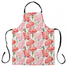 Élégantes oeillets aquarelles