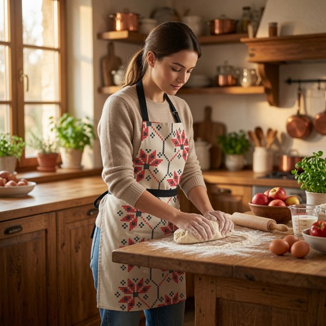 Tablier Éléments de cuisine inspirés du folklore (Créateur téléchargé)
